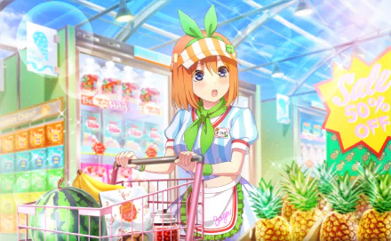 Yotsuba Nakano Anime The Quintessential Quintuplets HD Desktop Wallpaper | Background Image