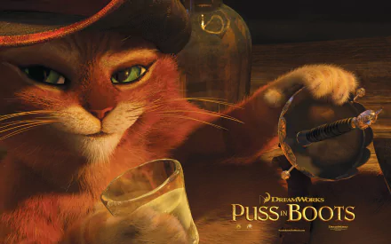 movie Puss in Boots HD Desktop Wallpaper | Background Image