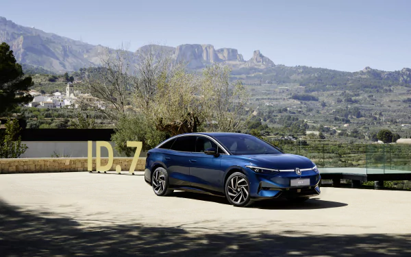 vehicle Volkswagen ID.7 HD Desktop Wallpaper | Background Image