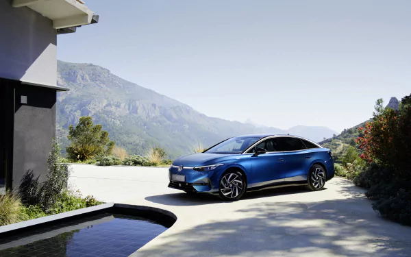 vehicle Volkswagen ID.7 HD Desktop Wallpaper | Background Image