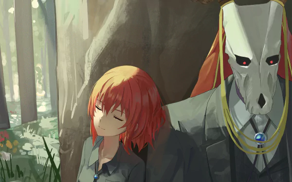 Chise Hatori Anime The Ancient Magus' Bride HD Desktop Wallpaper | Background Image