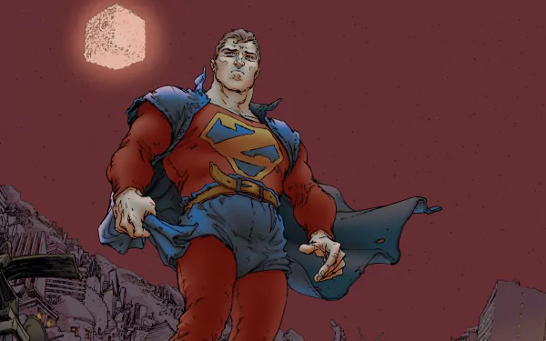 Comic All Star Superman HD Desktop Wallpaper | Background Image