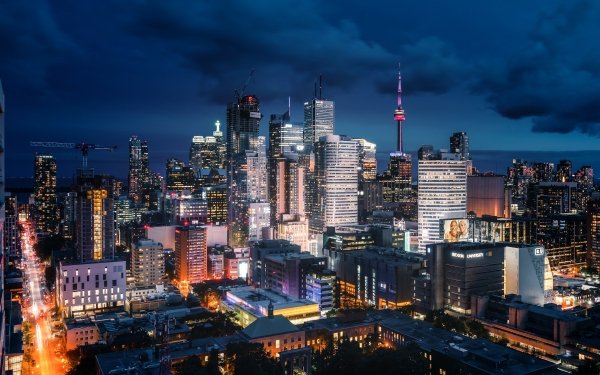 Man Made Toronto Cities Canada HD Wallpaper | Background Image