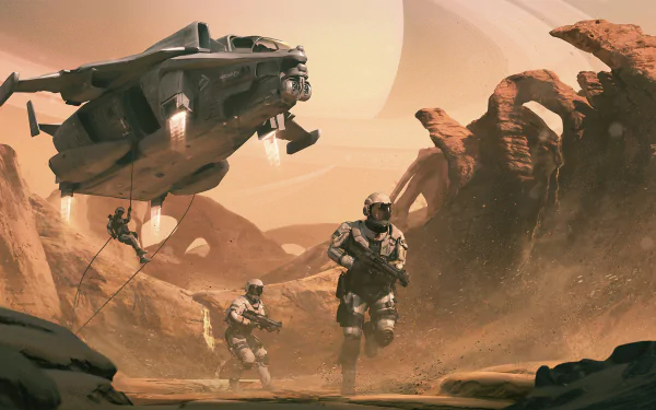  Call of Duty Infinite Warfare: Titan Landing