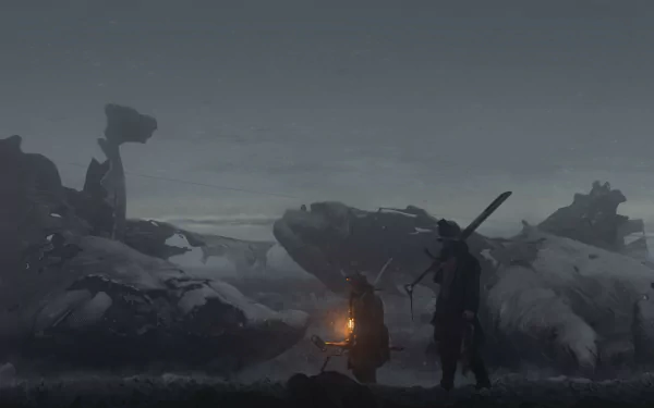 dark warrior HD Desktop Wallpaper | Background Image
