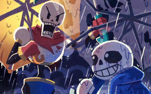 Sans (Undertale) Papyrus (Undertale) video game Undertale HD Desktop Wallpaper | Background Image
