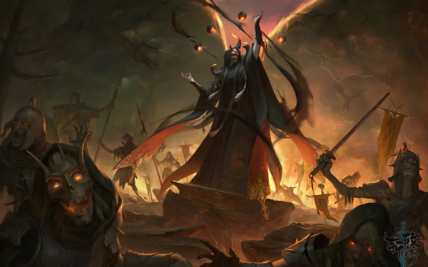 dark sorceress HD Desktop Wallpaper | Background Image
