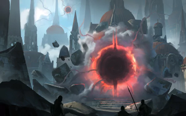  Magic the Gathering - March of the Machines Portal by Leon Tukker