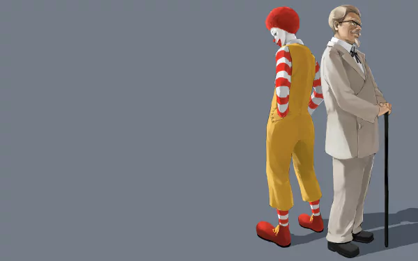 man made McDonald's HD Desktop Wallpaper | Background Image
