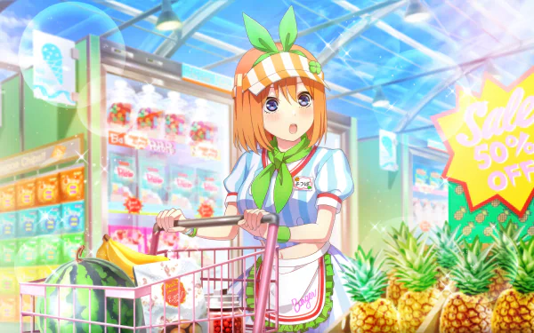 Yotsuba Nakano Anime The Quintessential Quintuplets HD Desktop Wallpaper | Background Image