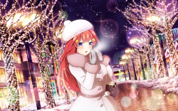 Itsuki Nakano Anime The Quintessential Quintuplets HD Desktop Wallpaper | Background Image