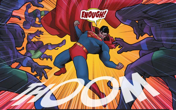 Superman comic-inspired high definition desktop wallpaper and background.