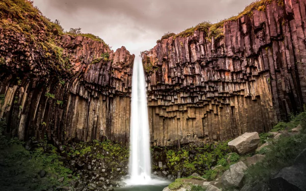 nature Svartifoss HD Desktop Wallpaper | Background Image