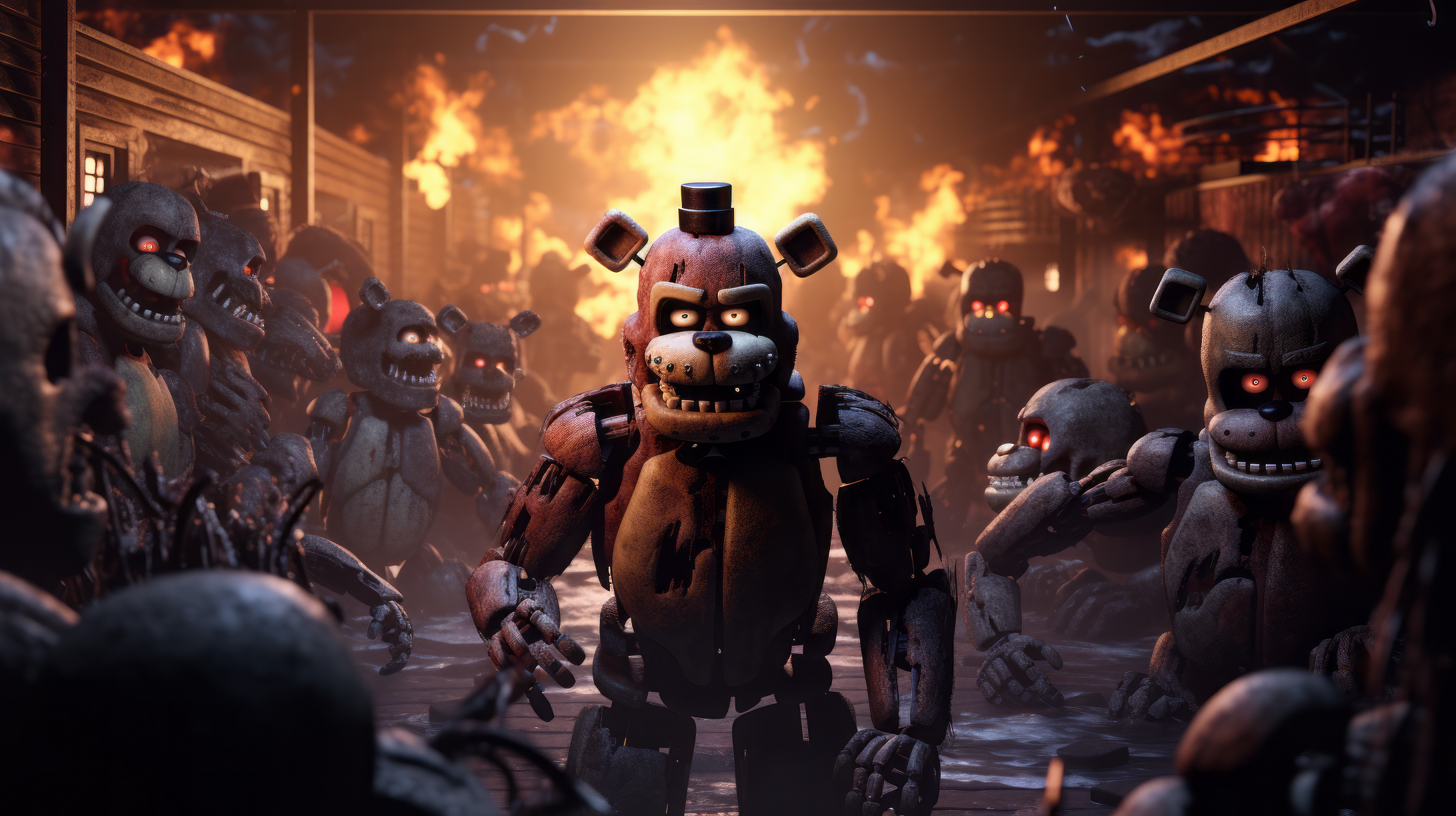 HD desktop wallpaper: Video Game, Five Nights At Freddy's, Five