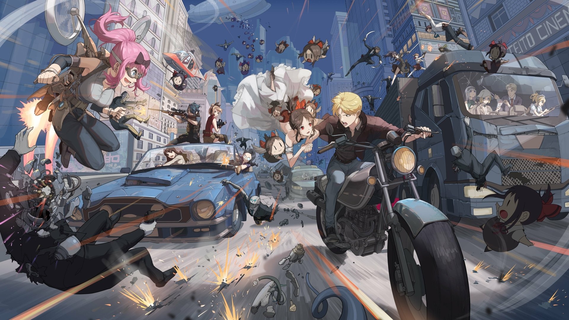 Download Anime Kaguya-sama: Love Is War 4k Ultra HD Wallpaper