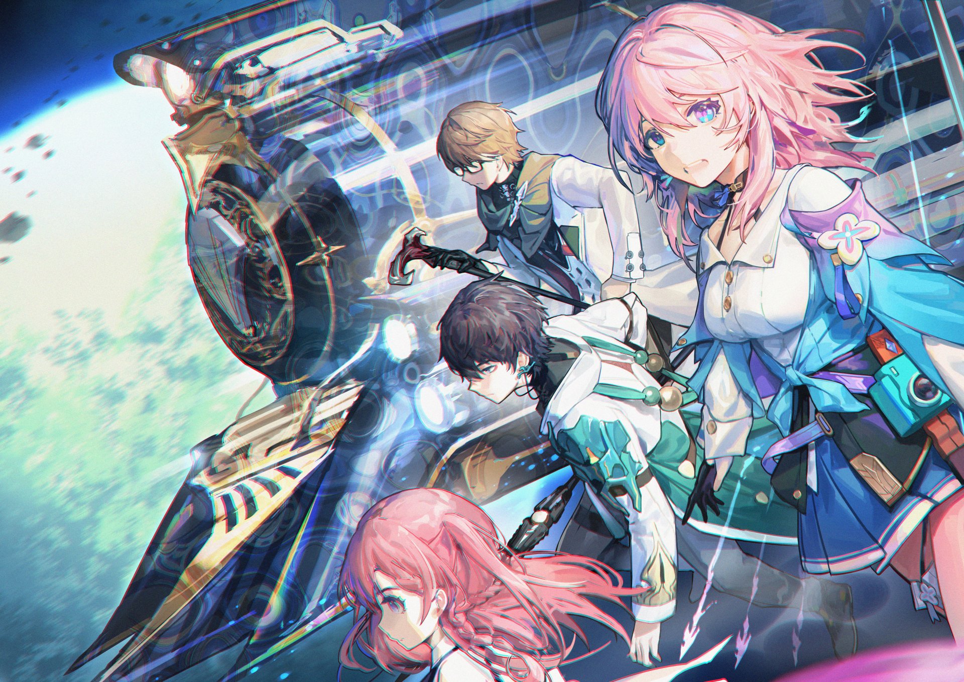 Download Dan Heng March 7th (Honkai: Star Rail) Video Game Honkai: Star Rail 4k Ultra HD Wallpaper by DOODuck