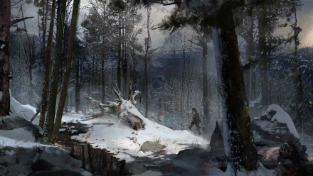  Rise of the Tomb Raider™ - Official Steam Trading Card Wallpaper
