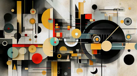 Abstract shapes HD Desktop Wallpaper | Background Image