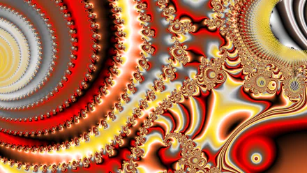  Trippy Fractal wallpaper 8k