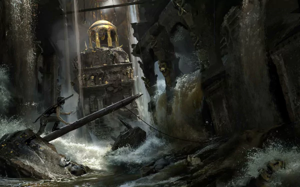  Rise of the Tomb Raider™ - Official Steam Trading Card Wallpaper