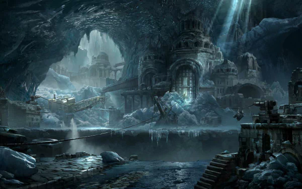  Rise of the Tomb Raider™ - Official Steam Trading Card Wallpaper