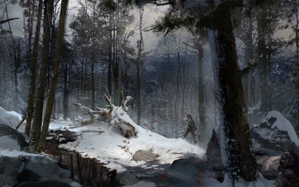  Rise of the Tomb Raider™ - Official Steam Trading Card Wallpaper