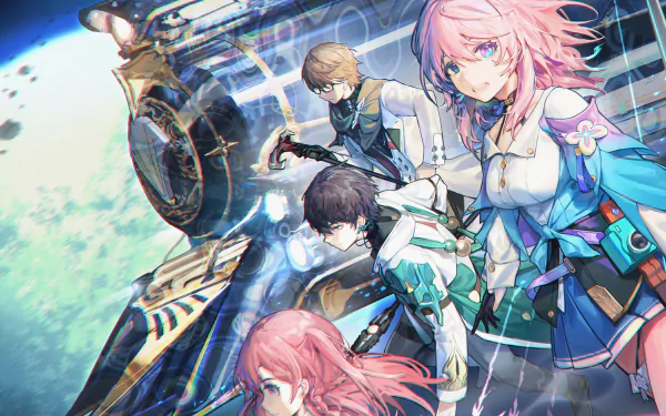 Dan Heng March 7th (Honkai: Star Rail) video game Honkai: Star Rail HD Desktop Wallpaper | Background Image