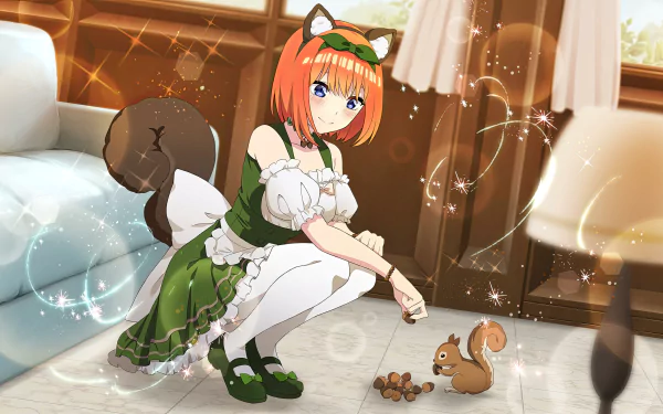 Yotsuba Nakano Anime The Quintessential Quintuplets HD Desktop Wallpaper | Background Image