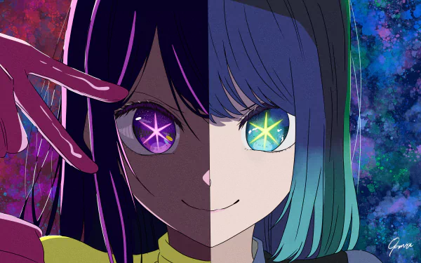  Ai Hoshino &amp; Akane Kurokawa by 奥マン