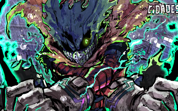 4K Ultra HD Deku Rage Unleashed My Hero Academia Wallpaper 