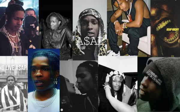  ASAP ROCKY COLLAGE