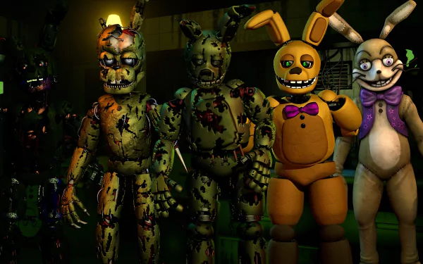 The Springtrap Family by IK4Gamer