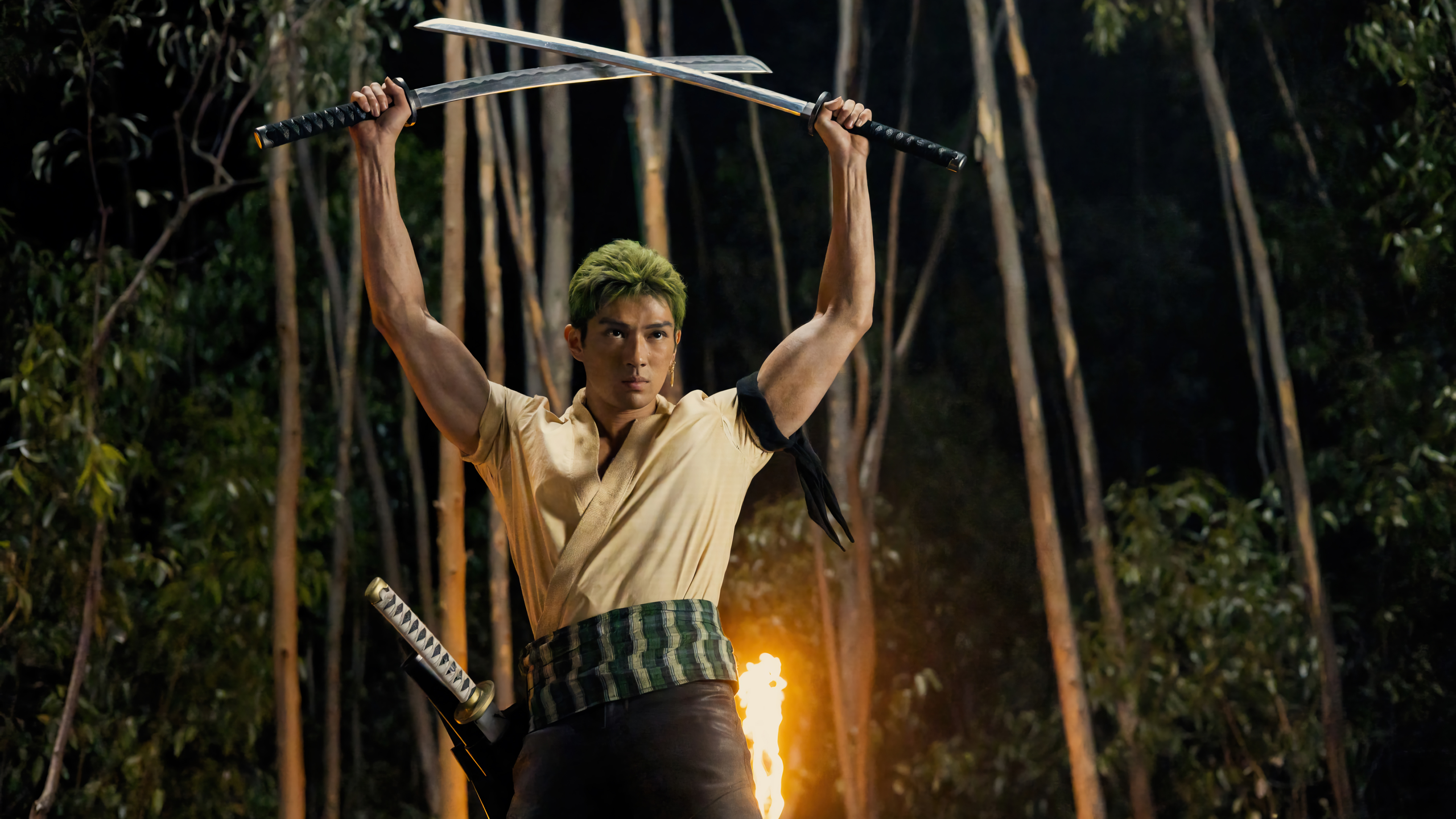 Roronoa Zoro Live Action HD Wallpaper One Piece Series