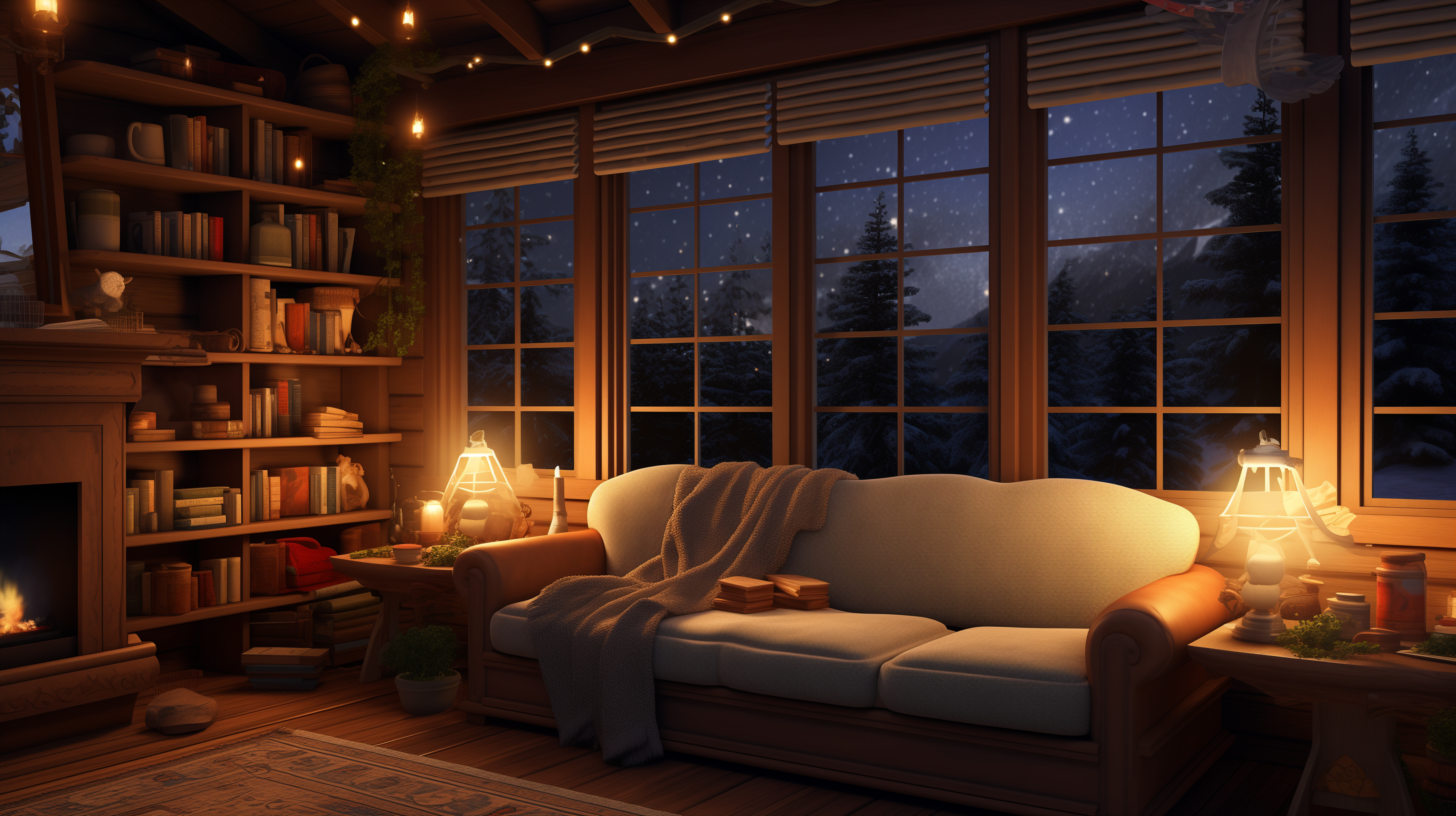 100+] Cozy Winter Desktop Wallpapers | Wallpapers.com