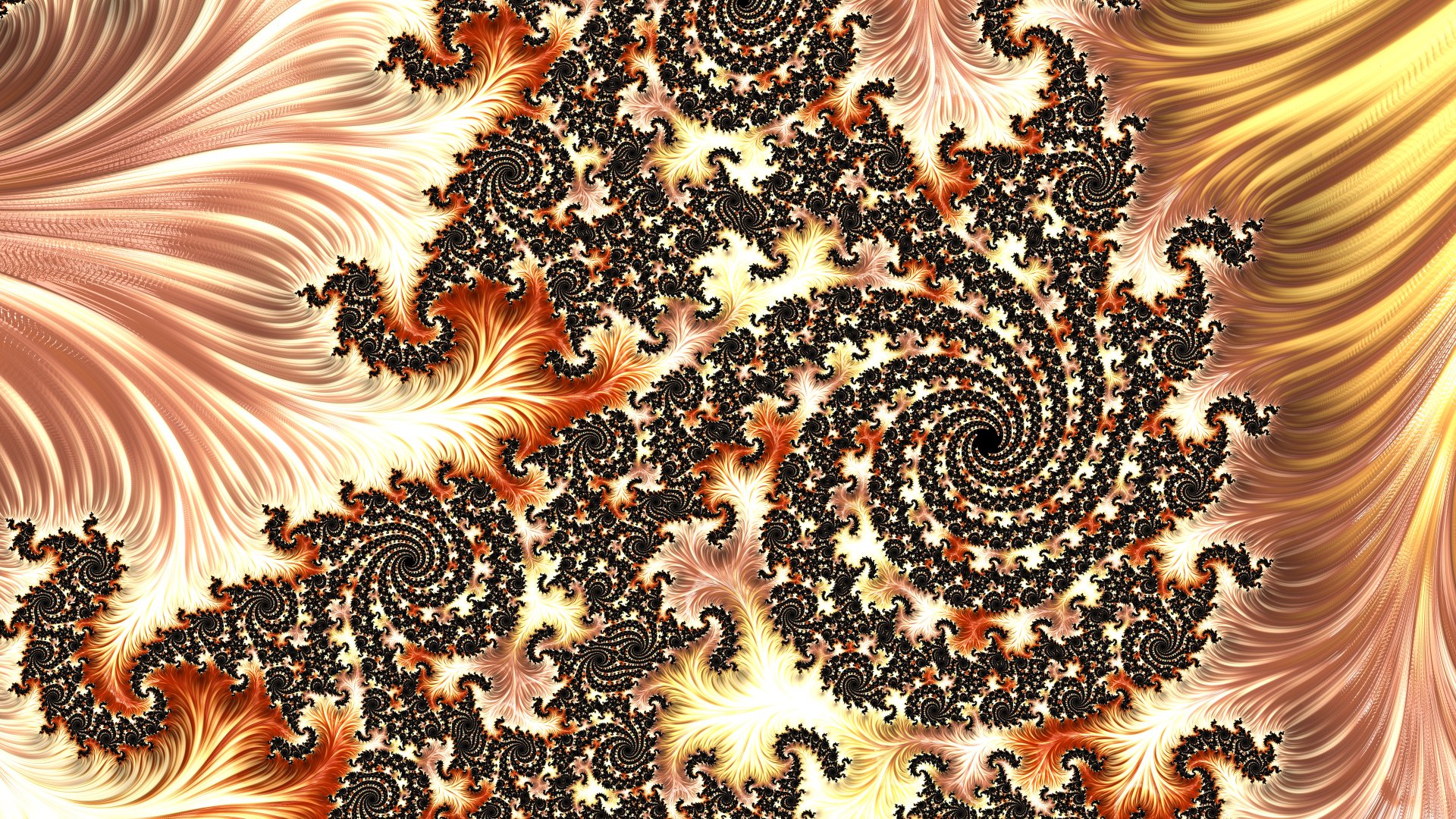 8k Trippy Psychedelic Fractal Wallpaper by Dr-Pen