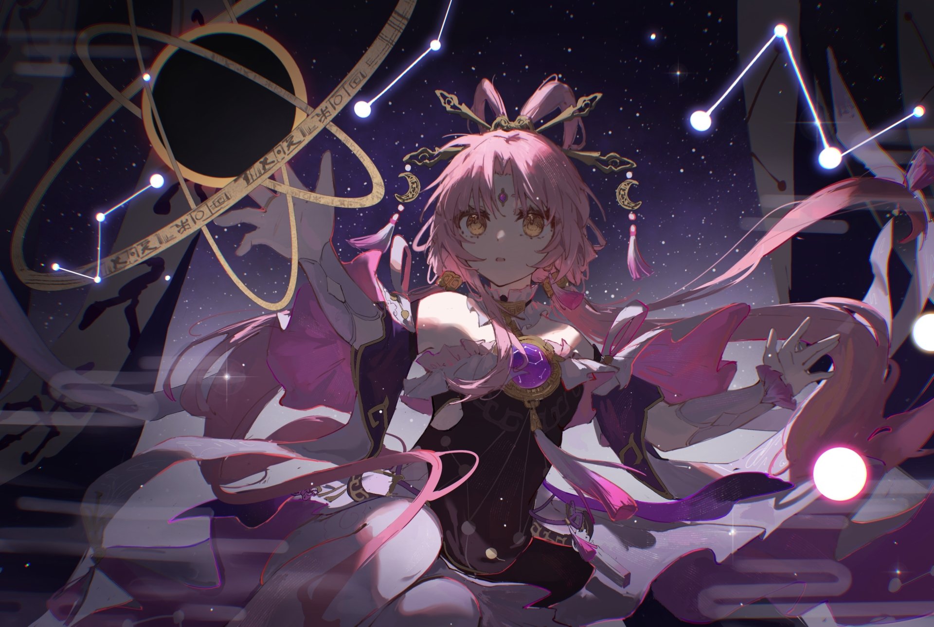 Download Fu Xuan Video Game Honkai: Star Rail HD Wallpaper by 罐头沙丁鱼-