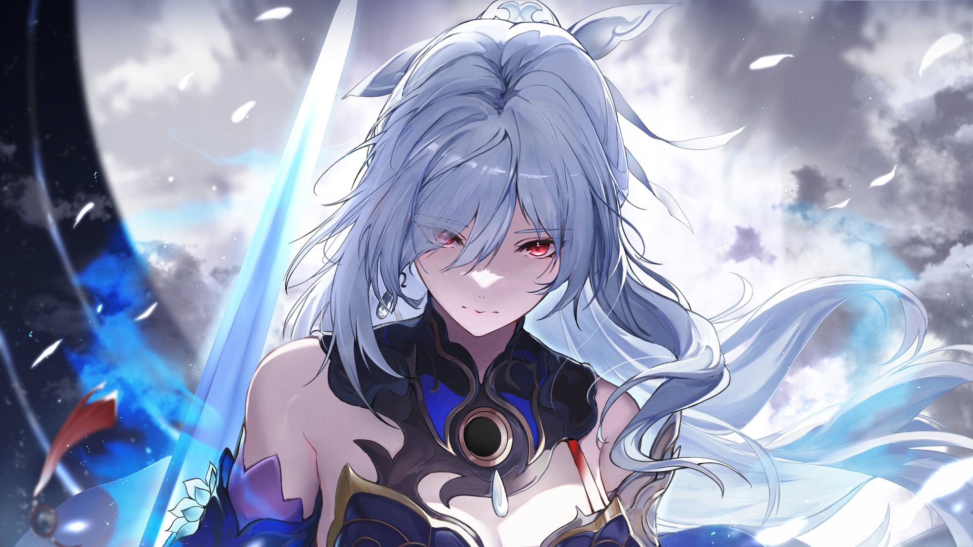 Download Jingliu (Honkai: Star Rail) Video Game Honkai: Star Rail HD Wallpaper by marumoru