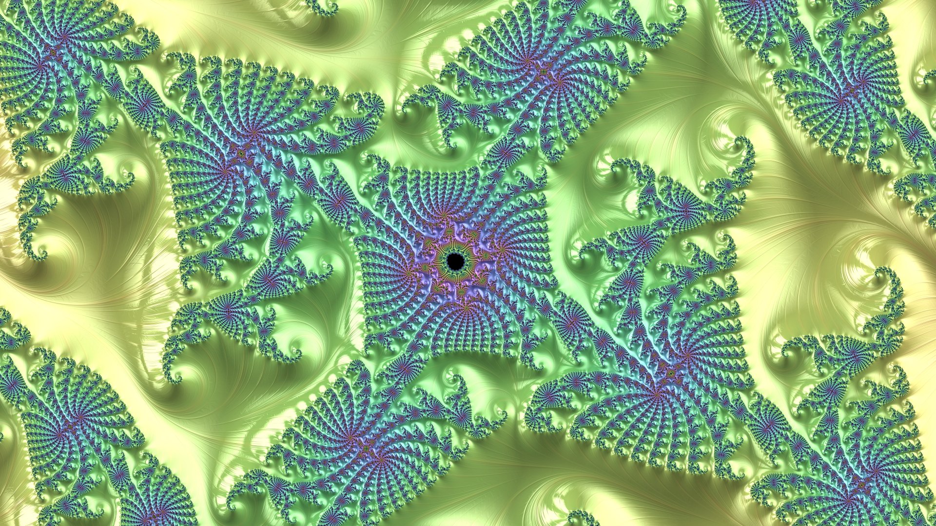 8k Trippy Psychedelic Fractal Wallpaper by Dr-Pen