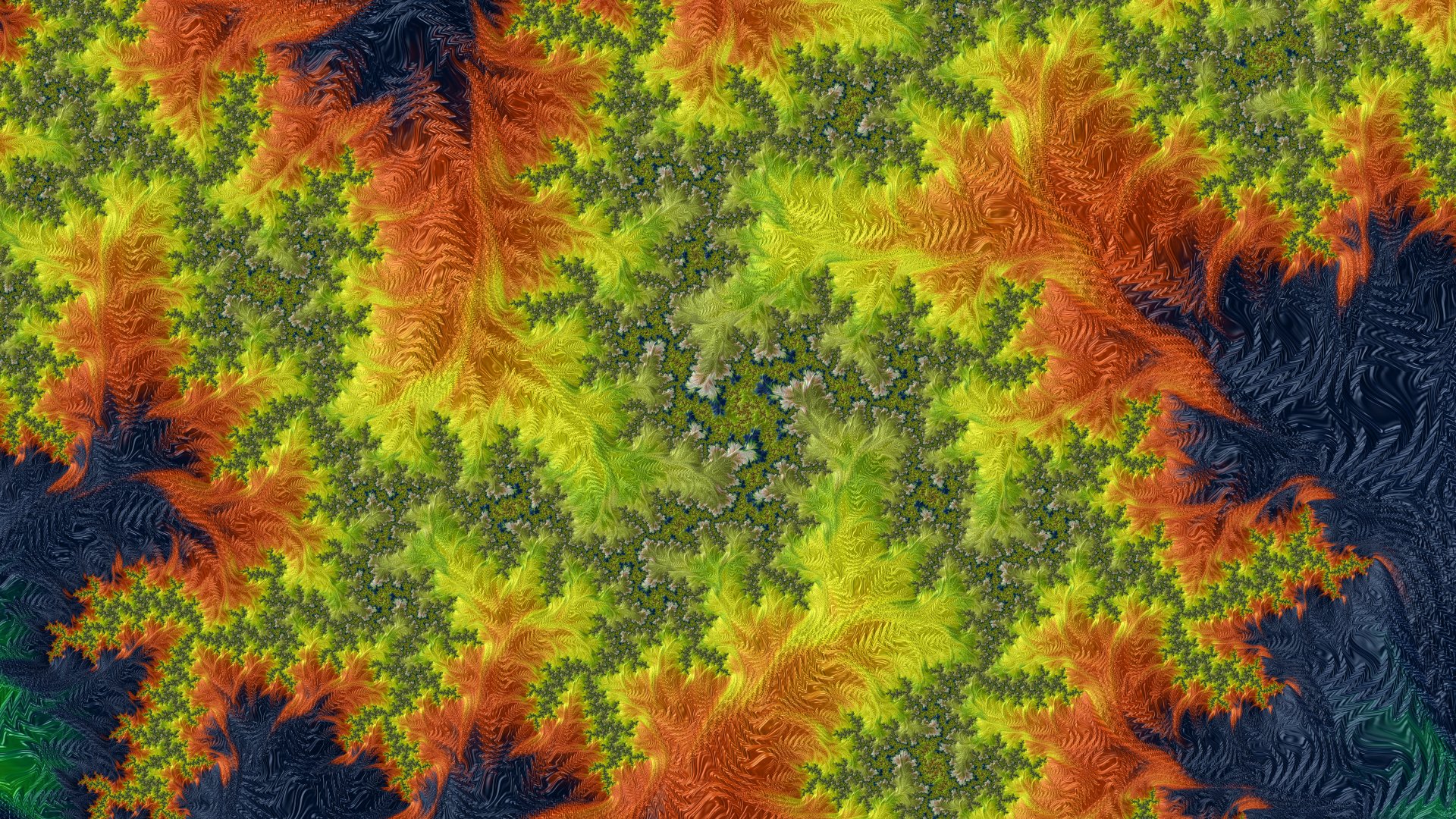 8k Trippy Psychedelic Fractal Wallpaper by Dr-Pen