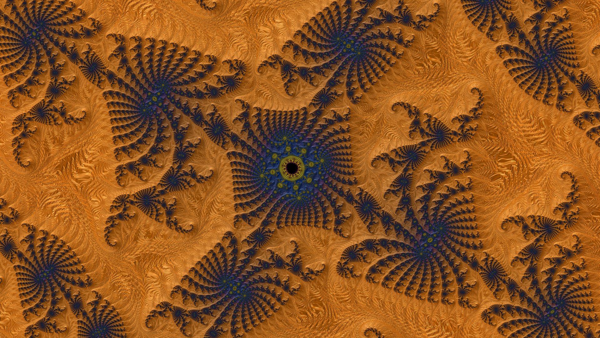 8k Trippy Psychedelic Fractal Wallpaper by Dr-Pen