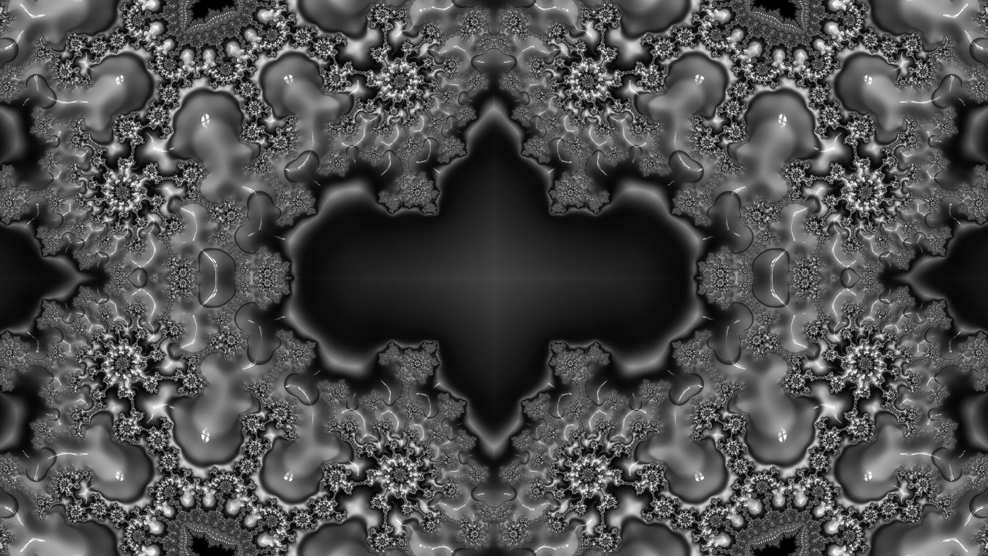 Trippy Psychedelic Fractal Wallpaper by Dr-Pen