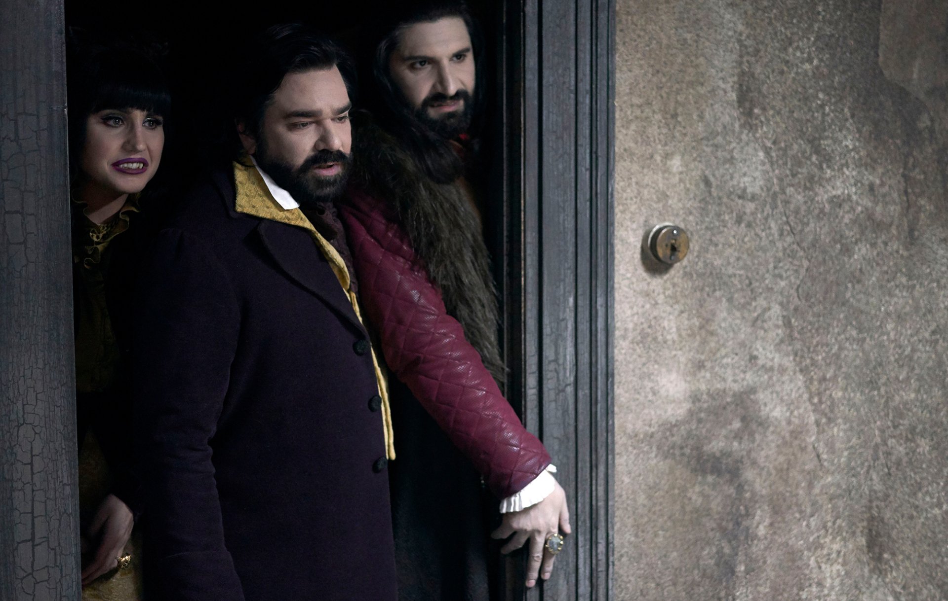 Download Natasia Demetriou Matt Berry Kayvan Novak TV Show What We Do In The Shadows HD Wallpaper