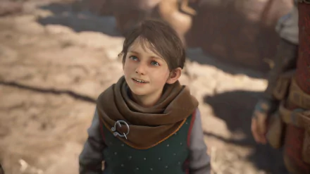 Hugo de Rune video game A Plague Tale: Requiem cute HD Desktop Wallpaper | Background Image