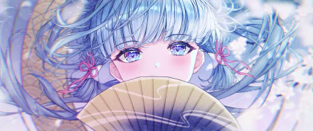 Kamisato Ayaka (Genshin Impact) video game Genshin Impact HD Desktop Wallpaper | Background Image