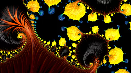  8k Trippy Psychedelic Fractal Wallpaper