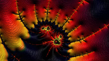  8k Trippy Psychedelic Fractal Wallpaper