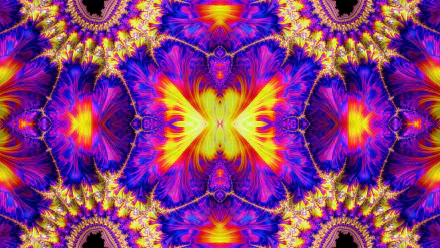  Trippy Psychedelic Fractal Wallpaper