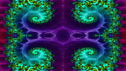 Trippy Psychedelic Fractal Wallpaper