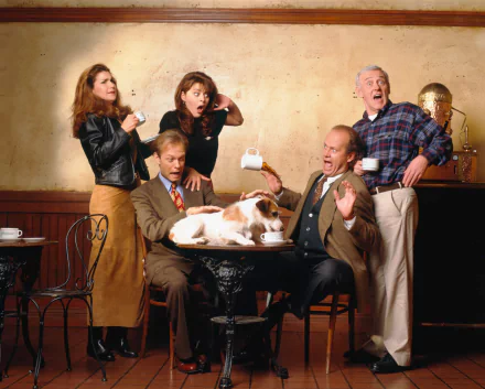 Kelsey Grammer TV Show Frasier HD Desktop Wallpaper | Background Image