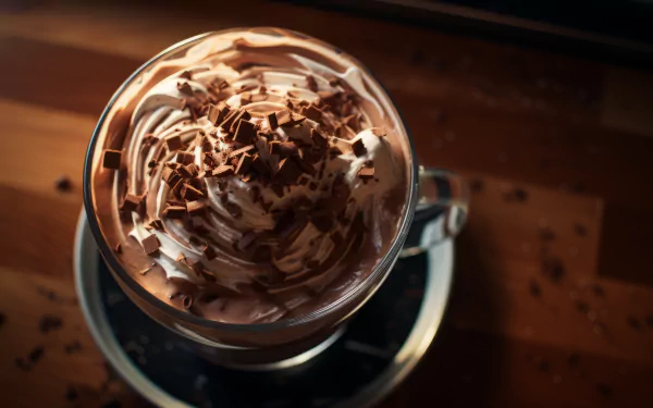 Chocolate Milkshake food milkshake HD Desktop Wallpaper | Background Image
